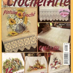 دانلود مجله رومیزی با حاشیه قلاب بافی