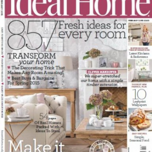دانلود مجله دکوراسیون داخلی Ideal Home Feb 2015